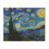 Vincent Van Gogh Starry Night Vintage Fine Art