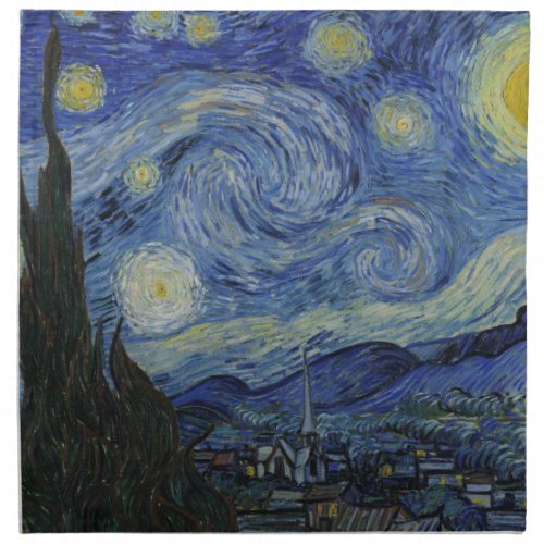 The Starry Night American MoJo Napkin