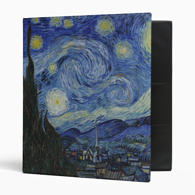 The Starry Night Binder (Front/Inside)
