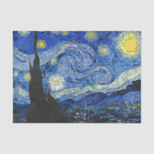 The Starry Night by After Vincent van Gogh Tissue Paper