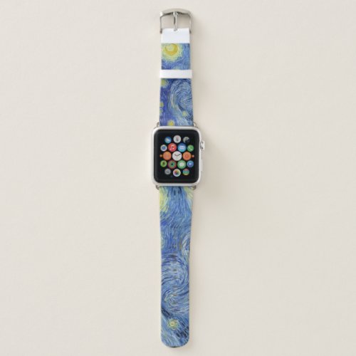 The Starry Night by Van Gogh Apple Watch Band