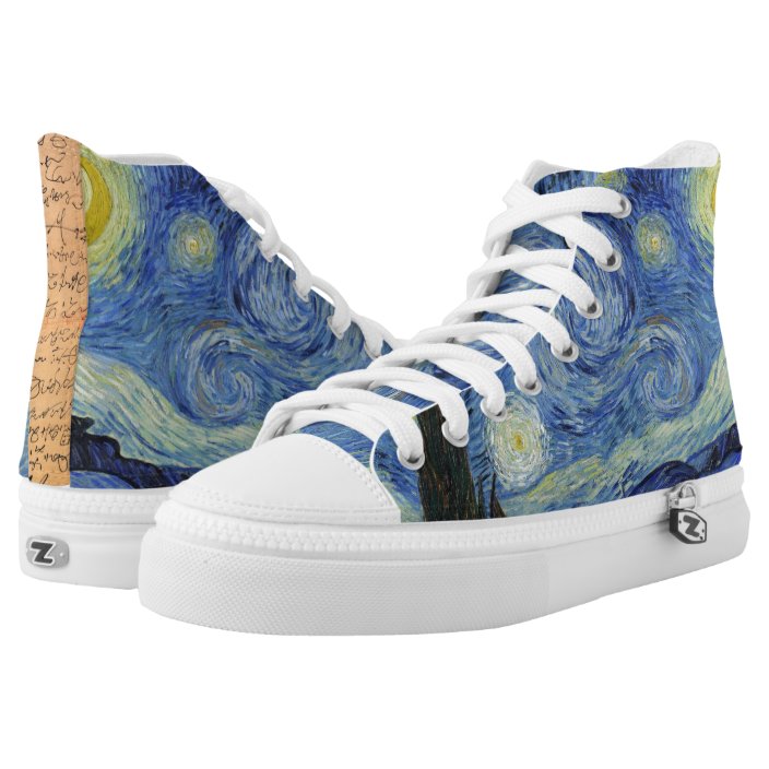 starry night sneakers