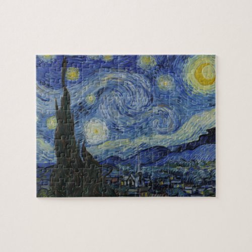 The Starry Night by van Gogh Jigsaw Puzzle