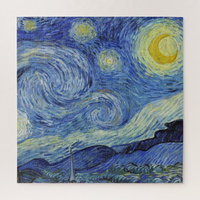 The Starry Night by Van Gogh Jigsaw Puzzle (Vertical)