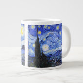 The Starry Night by Van Gogh Large Coffee Mug (Front Right)