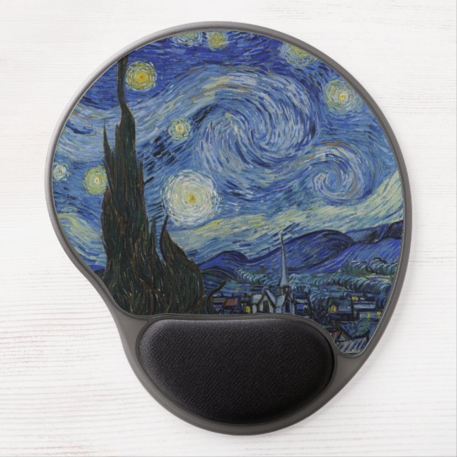 The Starry Night by Van Gogh Mousepad (Front)