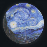 The Starry Night by Van Gogh Paper Plates<br><div class="desc">An oil painting by the great Dutch painter Vincent Van Gogh(1853-1890)Considered by some to be his most famous piece of art, Van Gogh painted 'The Starry Night' in 1889 from memory while living in an asylum in France where he had checked himself in for depression.The scene depicts the view from...</div>