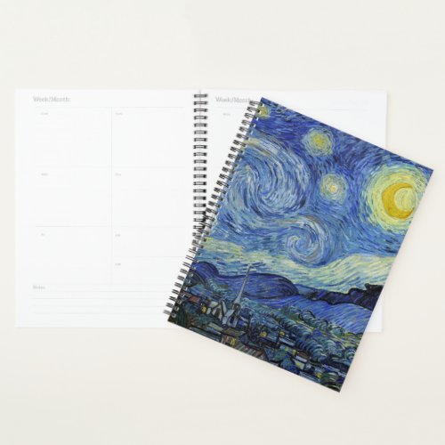 The Starry Night by Van Gogh Planner