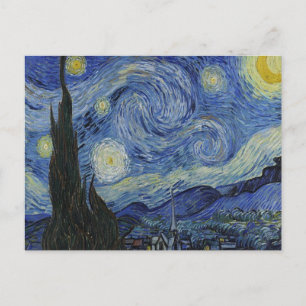 The Starry Night by Van Gogh Postcard