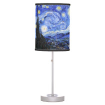 The Starry Night by Van Gogh Table Lamp The Starry Night by Van Gogh Table Lamp