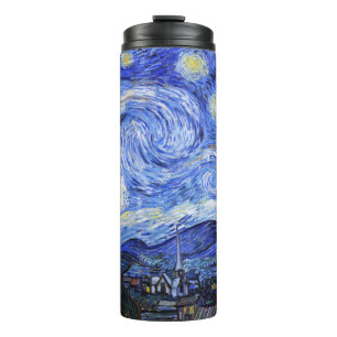 The Starry Night by Van Gogh Thermal Tumbler
