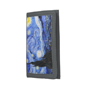 The Starry Night by Van Gogh Trifold Wallet