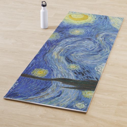 The Starry Night by Van Gogh Yoga Mat