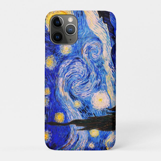 The Starry Night by Vincent Van Gogh Case-Mate iPhone Case (Back)
