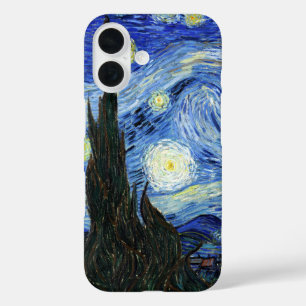 The Starry Night by Vincent Van Gogh iPhone 16 Case