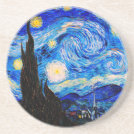 The Starry Night by Vincent Van Gogh Coaster The Starry Night by Vincent Van Gogh Coaster