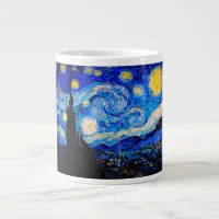 Van Gogh Ceramic Mug Coffee Large Espresso Cups Oil Painting