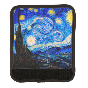 The Starry Night by Vincent Van Gogh Luggage Handle Wrap