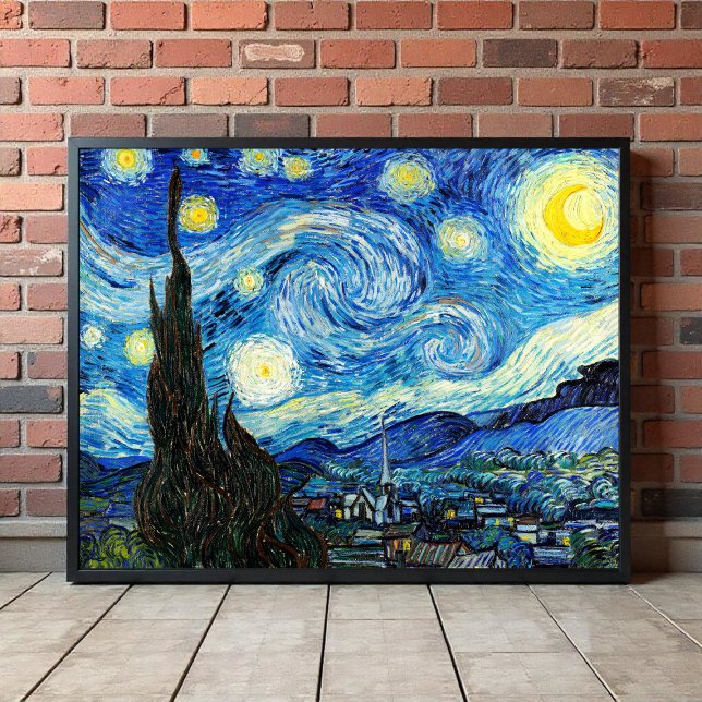 The Starry Night by Vincent Van Gogh  Poster (Creator Uploaded)