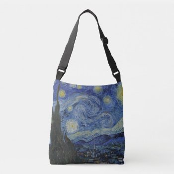 The Starry Night Crossbody Bag by vintage_gift_shop at Zazzle