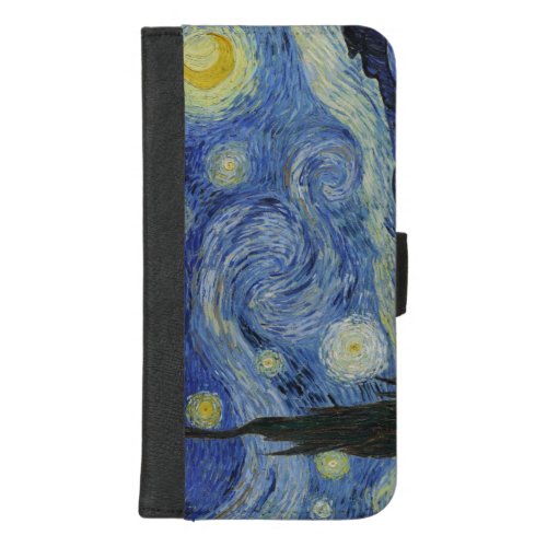 The Starry Night iPhone 87 Plus Wallet Case