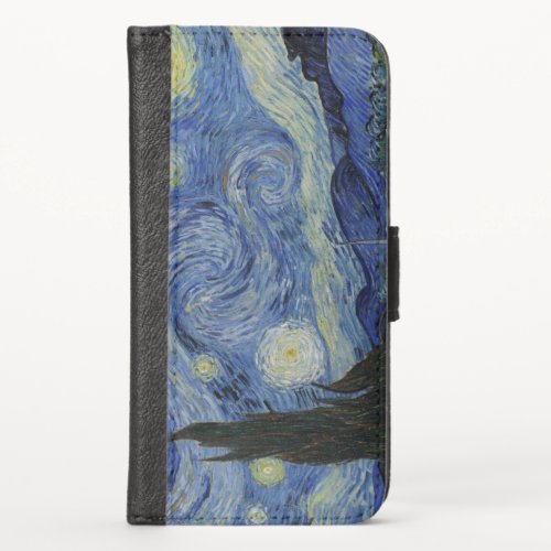 The Starry Night iPhone XS Wallet Case