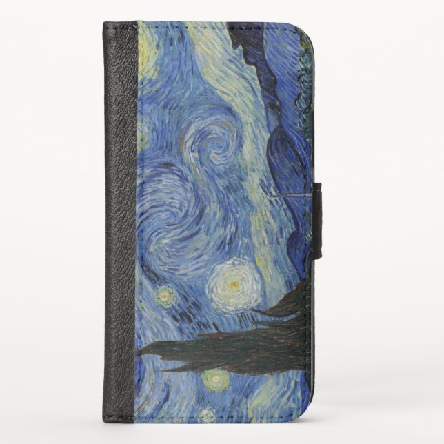 The Starry Night iPhone Wallet Case (Front)