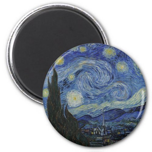 The Starry Night Magnet