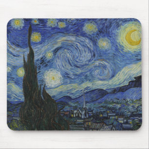 The Starry Night Mouse Pad