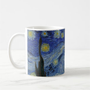 The Starry Night, oil painting, Vincent Van Gogh Coffee Mug