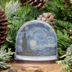 The Starry Night, oil painting, Vincent Van Gogh Snow Globe