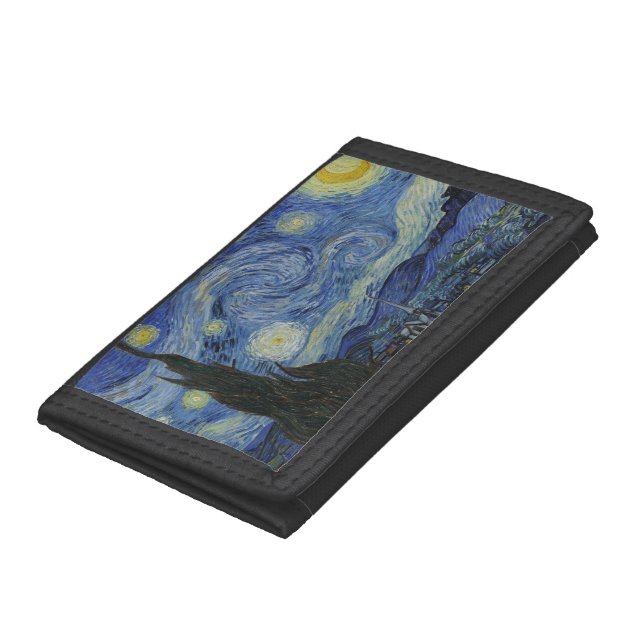 The Starry Night Tri-fold Wallet (Bottom)