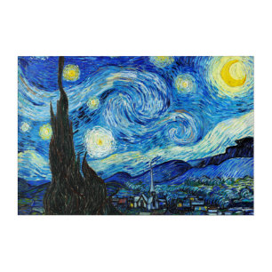 The Starry Night - Van Gogh Acrylic Print