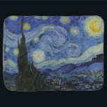 The Starry Night Van Gogh Baby Blanket<br><div class="desc">The Starry Night is a painting by the Dutch post-impressionist artist Vincent van Gogh baby blankets, stroller blankets, swaddle blankets burp cloths and more.</div>