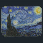 The Starry Night Van Gogh Baby Blanket<br><div class="desc">The Starry Night is a painting by the Dutch post-impressionist artist Vincent van Gogh baby blankets, stroller blankets, swaddle blankets burp cloths and more.</div>