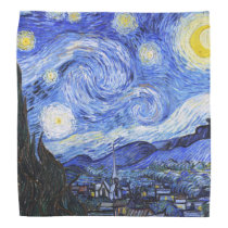 The Starry Night Van Gogh Bandana The Starry Night Van Gogh Bandana