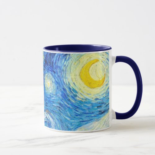 The Starry Night Van Gogh drinking Mug