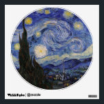 The Starry Night Wall Decal<br><div class="desc">The Starry Night by Vincent van Gogh, 1889.</div>