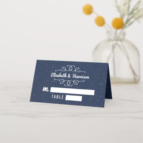 The Starry Night Wedding Collection Place Card