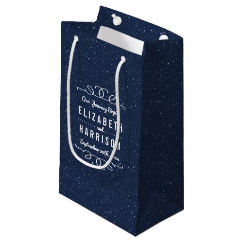 The Starry Night Wedding Collection Small Gift Bag