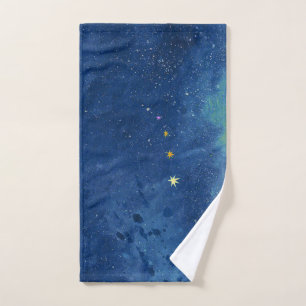  The starry sky  Hand Towel
