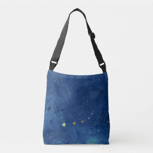  The starry sky illustration  Crossbody Bag