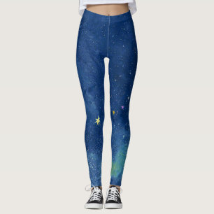  The starry sky  Leggings