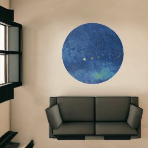 The Starry Sky Look into Space Rug