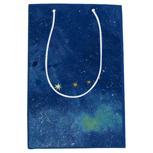  The starry sky  Medium Gift Bag (Front)