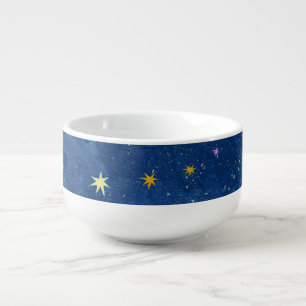 The starry sky soup mug