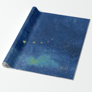 The starry sky Wrapping Paper