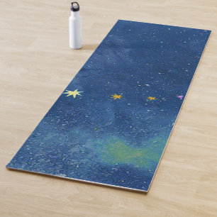 The starry sky Yoga Mat
