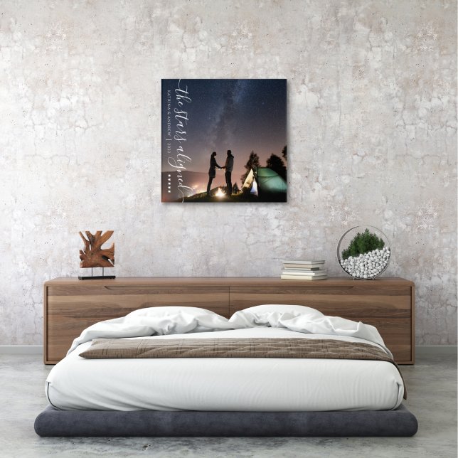 The Stars Aligned Couple Photo Acrylic Wall Art (Creator Uploaded)