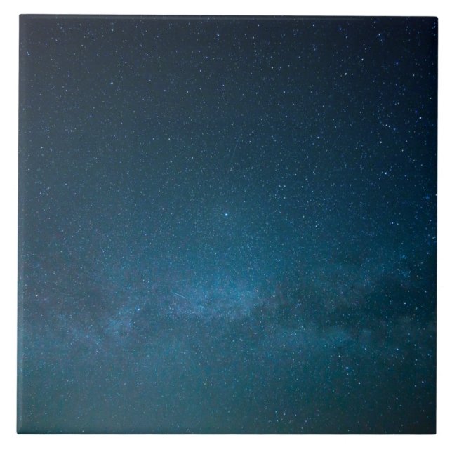 The Stars at Night Ceramic Tile (Front)